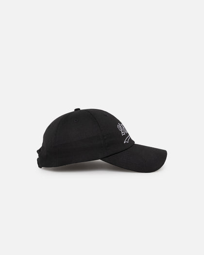 Saint Morta All Star Embroidered 6 Panel Strapback Black/White