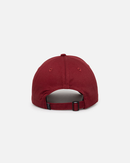 Saint Morta All Star Embroidered 6 Panel Strapback Maroon/White