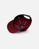 Saint Morta All Star Embroidered 6 Panel Strapback Maroon/White