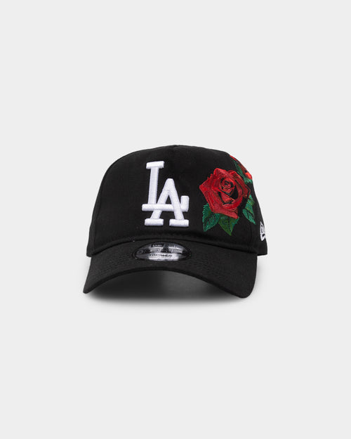 New Era Kids' Los Angeles Dodgers 9FORTY A-Frame Elastic Strapback Black/Rose