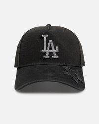New Era Los Angeles Dodgers "Star Visor" 9Forty A-Frame Snapback Black