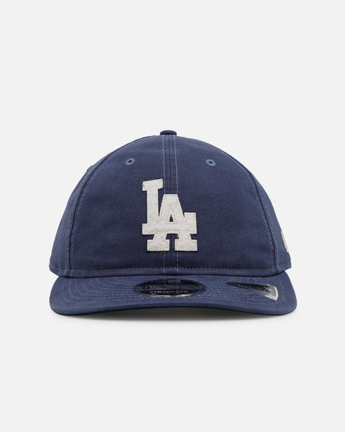 New Era Los Angeles Dodgers 'Felt Logo' 9FIFTY Retro Crown Strapback Blue