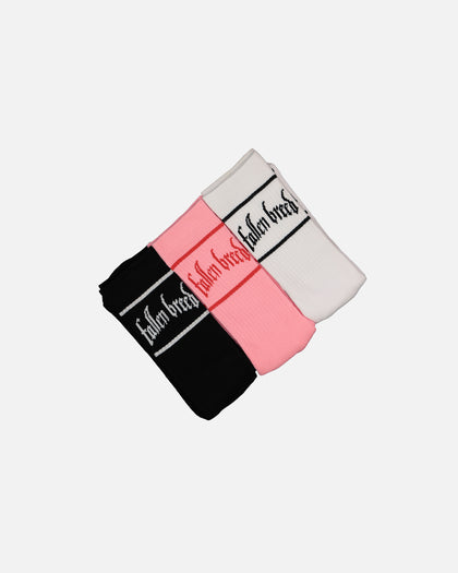 Fallen Breed Logo Sock 3 Pack Multi