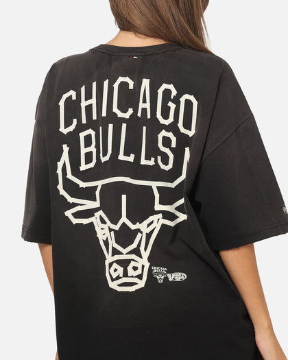 Mitchell & Ness Chicago Bulls Tape T-Shirt Black