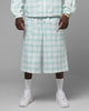 Loiter Ultra Hybrid Shorts Green Plaid