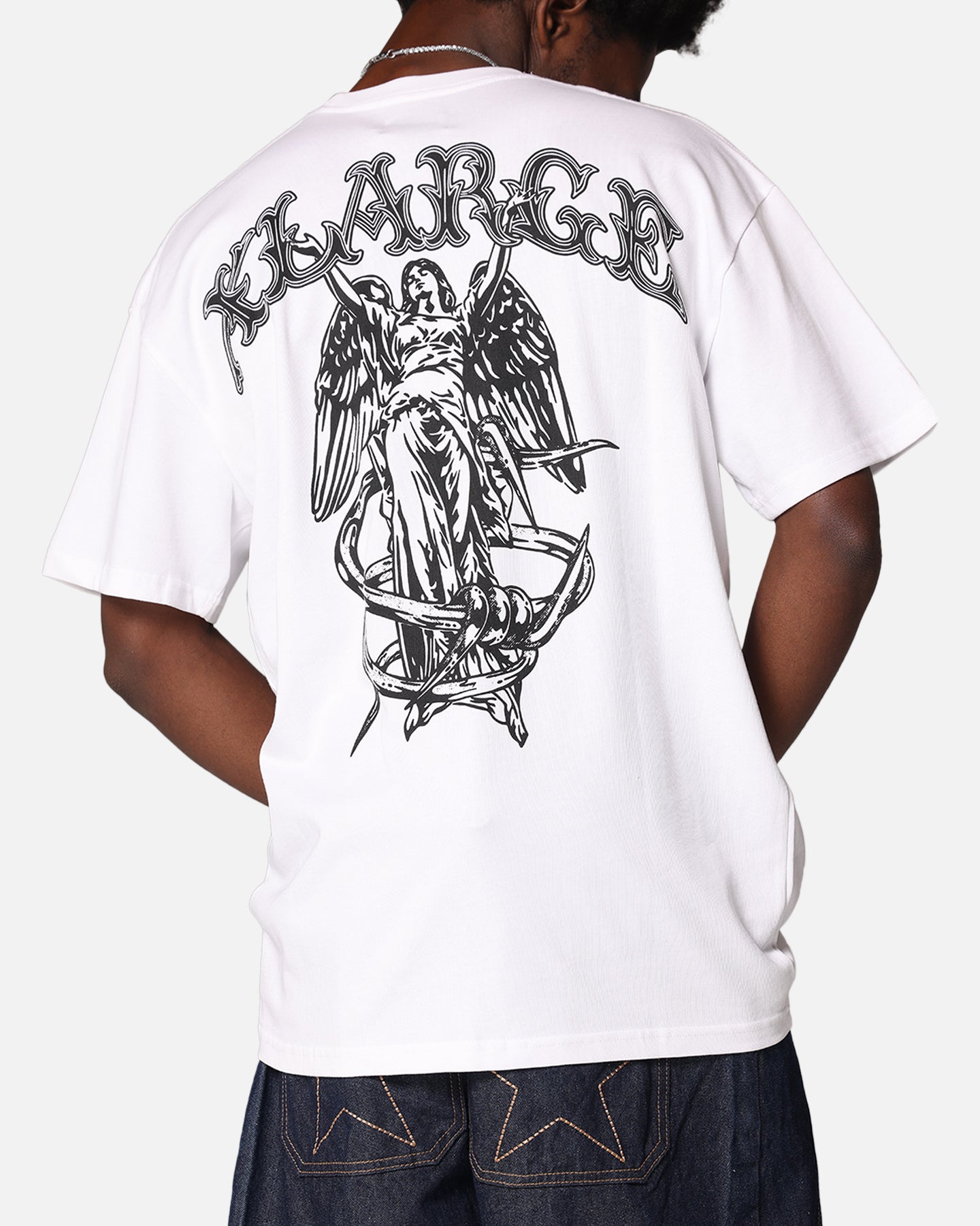 X-Large Angel T-Shirt Solid White | Culture Kings US