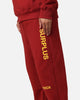 Daniel Patrick Surplus Logo Sweatpants Maroon/Yellow