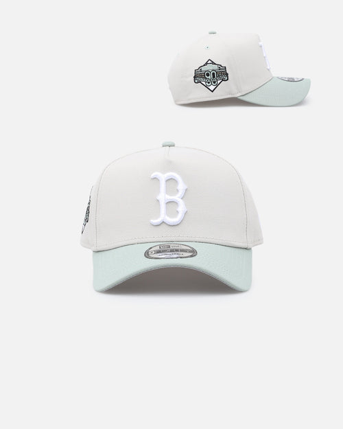 New Era Boston Red Sox 'Sea Glass' 9FORTY A-Frame Snapback Stone/Green