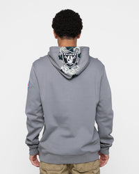 Pro Standard Las Vegas Raiders Roses Hoodie Grey