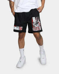 Goat Crew X Uzumaki Shorts Black