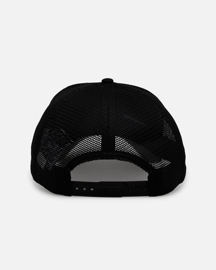 New Era Las Vegas Raiders 'Washed Truckers' 9FORTY A-Frame Trucker Snapback Official Team Color