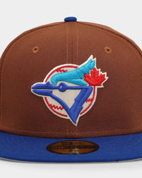 New Era Toronto Blue Jays 'Harvest' 59FIFTY Fitted Dark Brown