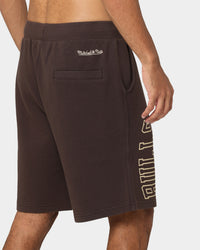 Mitchell & Ness Chicago Bulls Shorts Baroque Brown