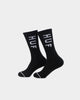 HUF Essential OG Logo Socks Black