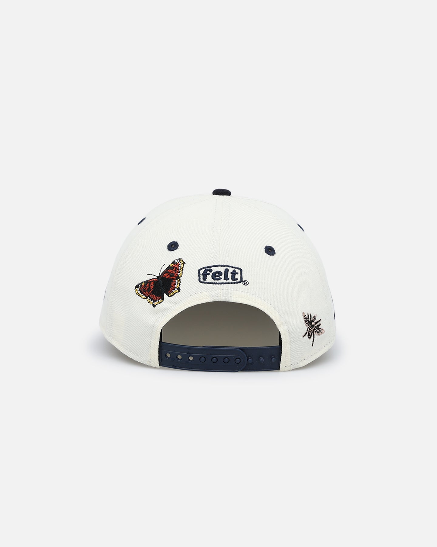 New Era X Felt Atlanta Braves 9FIFTY Snapback Chrome White