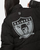 Mitchell & Ness Las Vegas Raiders Reversible Puffer Jacket Black