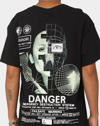 Rats Get Fat Danger T-Shirt Black