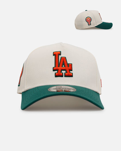 New Era Los Angeles Dodgers 'Citrus' 9FORTY A-Frame Snapback Chrome/Green/Orange