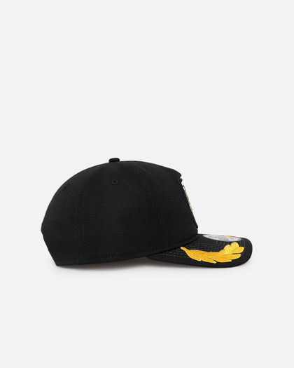 New Era Houston Astros 'Military Patch' Pre-Curved Golfer Snapback Black