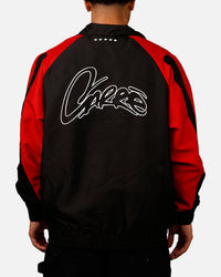 Carre Empire Panelled Jacket Black/Red