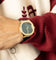 Guess Mainline Headline Watch Gold