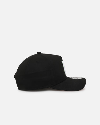 New Era Los Angeles Dodgers 'Satin Flower' 9FORTY A-Frame Snapback Black/Pink