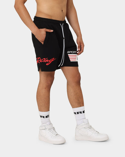 Carré Automobile Sweat Shorts Black