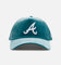 New Era Atlanta Braves 'Velvet Dreams 2.0' 9FORTY A-Frame Snapback Pine Green