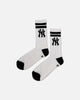 Pro Compression New York Yankees Gym Stripe Crew Sock Black/White