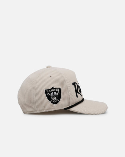 47 Brand Las Vegas Raiders 'Natural Script' Premium Hitch Corduroy Snapback Natural