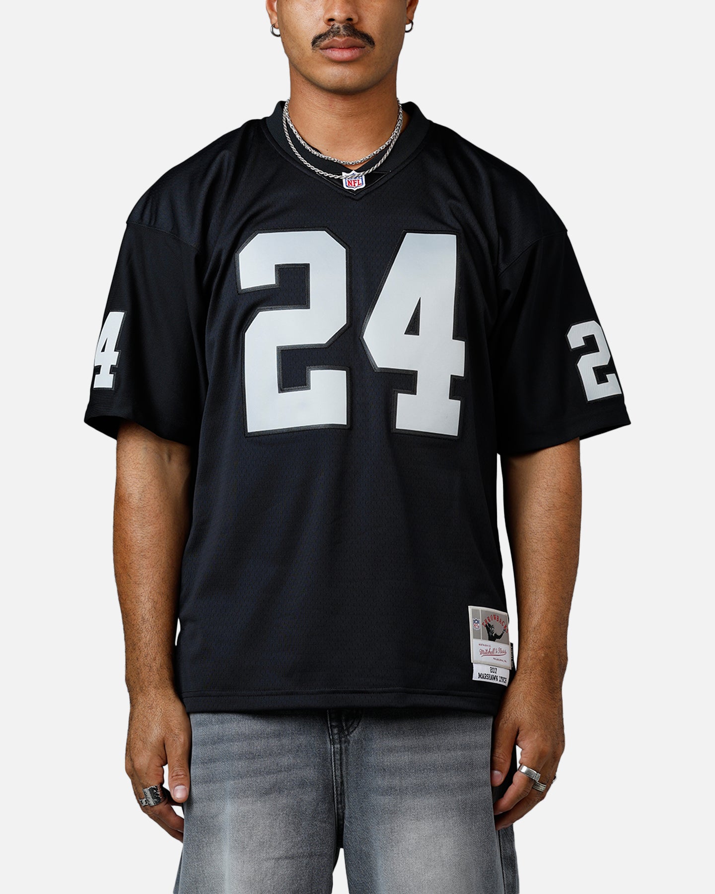 Mitchell & Ness Oakland Raiders Marshawn Lynch #24 2017 Home
