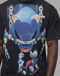 Loiter x Sonic The Hedgehog Metal Sonic Vintage T-Shirt Black