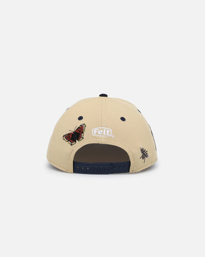 New Era X Felt New York Yankees 9FIFTY Snapback Vegas Gold