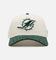 New Era Miami Dolphins 'Croc Skin 2.0' 9FORTY A-Frame Snapback Chrome/Dark Green