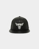New Era Chicago Bulls 'Core PU Leather' 59FIFTY Fitted Black/White