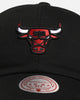 Mitchell & Ness Chicago Bulls 'Team Logo' Dad Fit Strapback Black