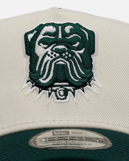New Era Cleveland Browns 'Evergreen 2.0' 9FORTY A-Frame Snapback Chrome/Dark Green