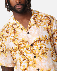 XXIII Royalty Button Up Shirt Gold