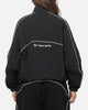 New Era Double Zip Track Jacket Black