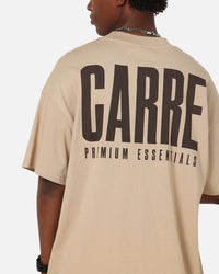 Carre Premium Essentials T-Shirt Light Brown