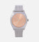 Nixon Time Teller Silver/Coral