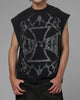 Loiter Cyber Cross Vintage Muscle T-Shirt Black
