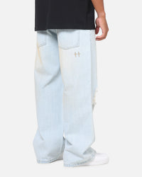 Saint Morta Amplus Distressed Jeans Light Dirty Denim