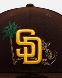 New Era San Diego Padres 'Spring Injection' 59FIFTY Fitted Brown