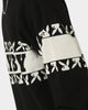 Playboy By CK Cozy Knit Sweater Black/Off White