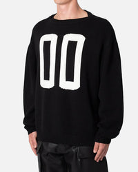 MNML Varsity Knit Sweater Black
