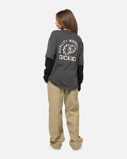 Dickies Payson 2Fer Long Sleeve T-Shirt Black