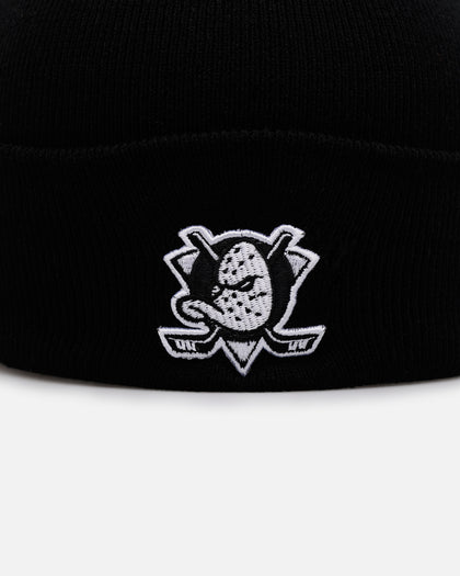 47 Brand Anaheim Ducks Haymaker Cuff Knit Beanie Black/White