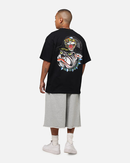 Ed Hardy Bulldog T-Shirt Black