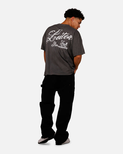 Loiter Truth And Reconciliation T-Shirt Charcoal